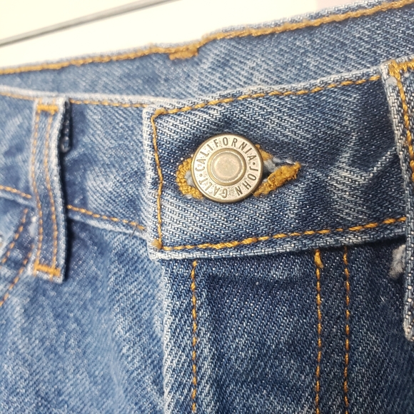 John Galt Cut Off High Waist Shirts Size Small - Picture 3 of 7